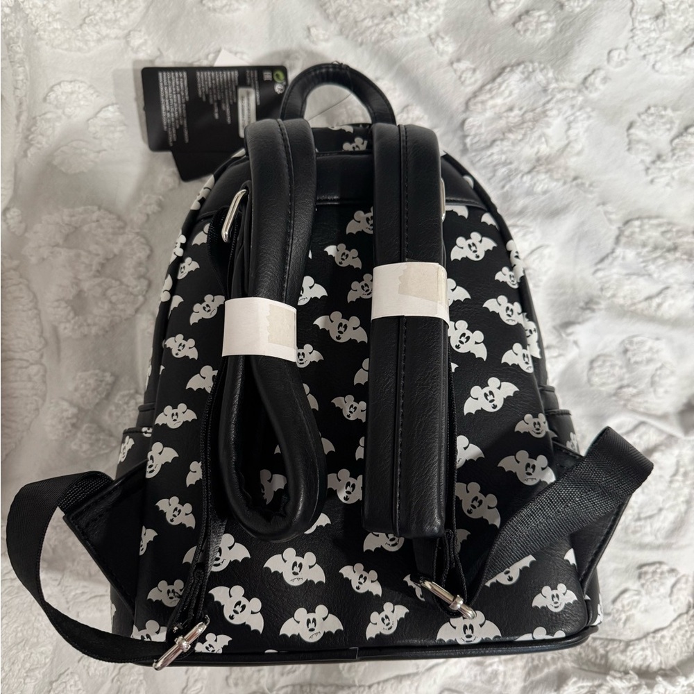 Disney Loungefly Bat Mickey Mini Backpack - Picture 2 of 2